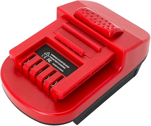 Miniatura 2 de Adaptador de batería para Dewalt 20 V y Milwaukee 18 V M18 batería de litio convertida a baterías de 18 V a presión CTB7185 CTB8185 CTB8187, uso del