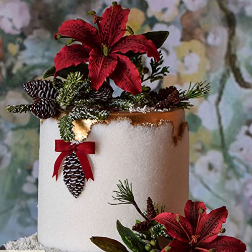 Zhuojie Winter Foliage Flower Pro Mould Silicone Mold Fondant Cake Decorating Tool Gumpaste Sugarcraft Chocolate Forms Bakeware Tools #TOP6