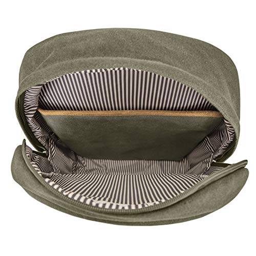 Travelon: Heritage - Anti-Theft Backpack, Sage, 13 X 17.5 X 6 #TOP4