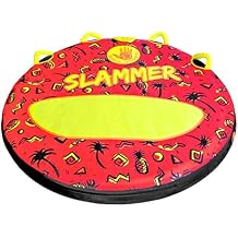 Body Glove - Slammer - 2 Person - Water Skiing Inflatable Towable Deck Tube - Towable Tubes for Boating