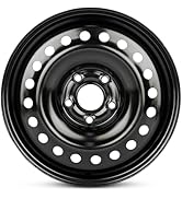 For 2013-2019 Nissan Sentra 16 Inch Painted Black Rim - OE Direct Replacement - Road Ready Car Wheel