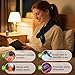 Cordless Neck Heating Pad for Pain, Neck Massager with 660nm 850nm Red Light, Heated Neck Wrap with 3000mAh Rechargeable, 3 Levels Heat & Massage, Black