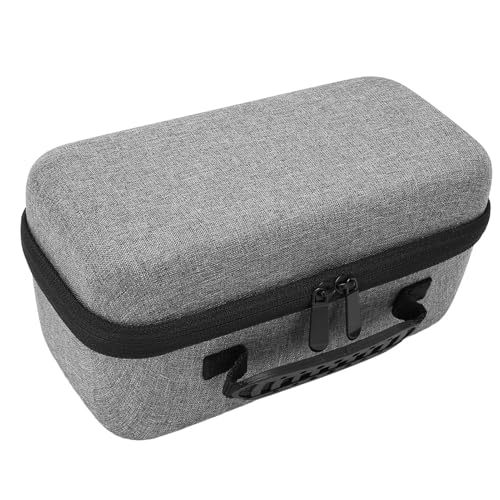 Capsule 3 Lasers 1080P Grey Projector Carrying Case, EVA Hard Travel Storage Bag - Durable Waterproof Shakeproof Portable Mini Projector Bag