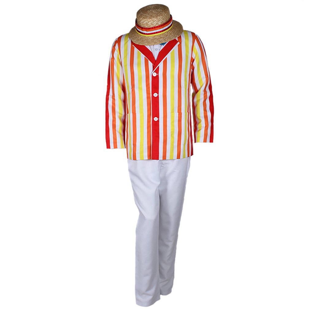 CosplayDiy Men's Costume Uniform for Mary Poppins Bert Cosplay