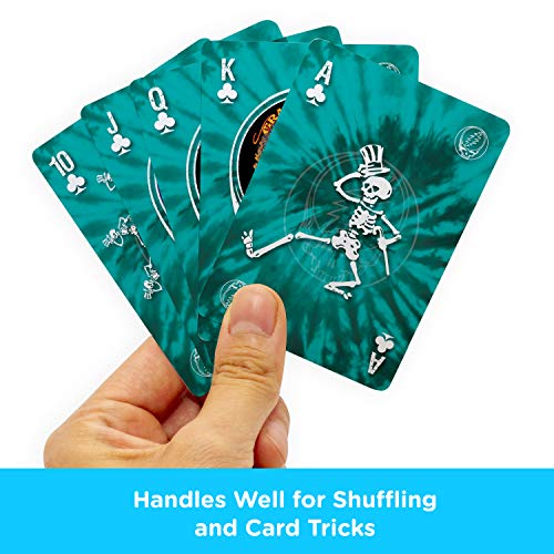 Aquarius Grateful Dead Playing Cards - Grateful Dead Themed Deck Of Cards For Your Favorite Card Games - Officially Licensed Grateful Dead Merchandise & Collectibles #TOP3
