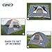 Camping Tent 2 Person, Waterproof Windproof Tent with Rainfly Easy Set up-Portable Dome Tents for Camping