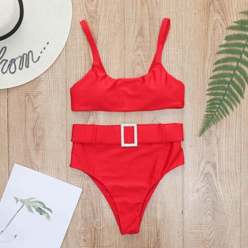 Bikini cómodo y reductor de mujer para natación deportiva 4