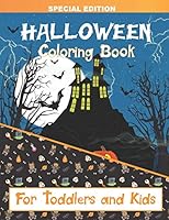 Halloween Coloring Book for Toddlers and Kids: Spooky and Fun Coloring Book For Kids B08DBW13NM Book Cover