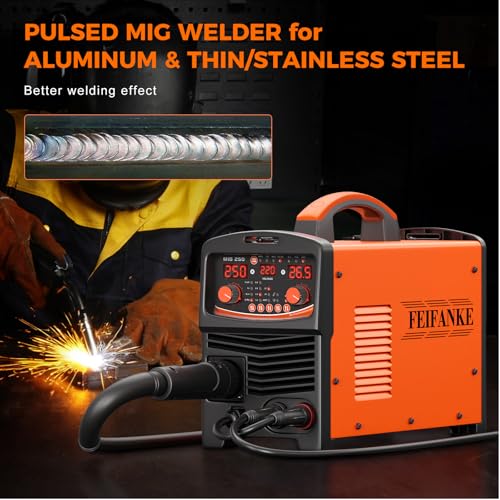 250A Pulsed MIG Welder