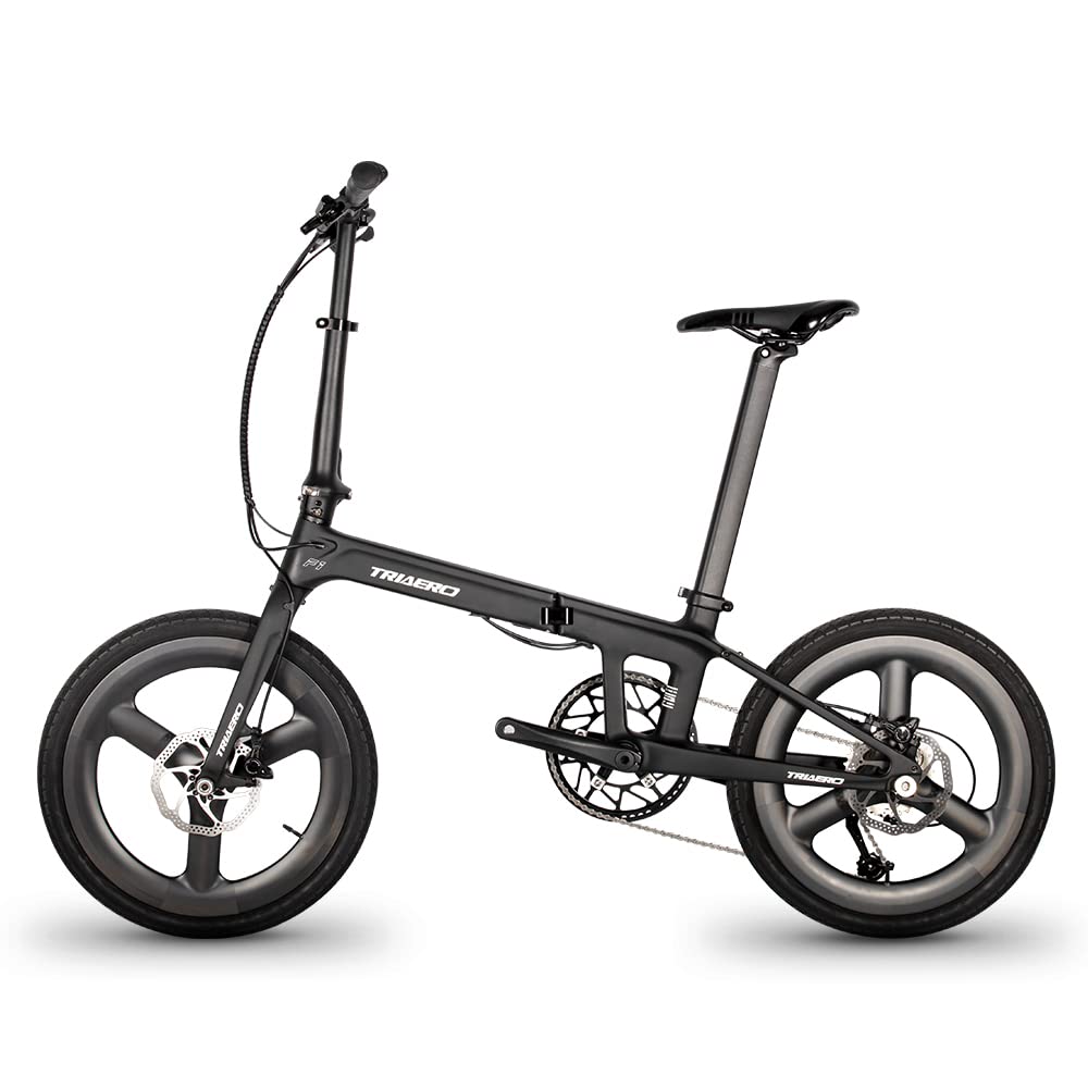Amazon | ICAN F1 カーボン折り畳み自転車 超軽量折りたたみ