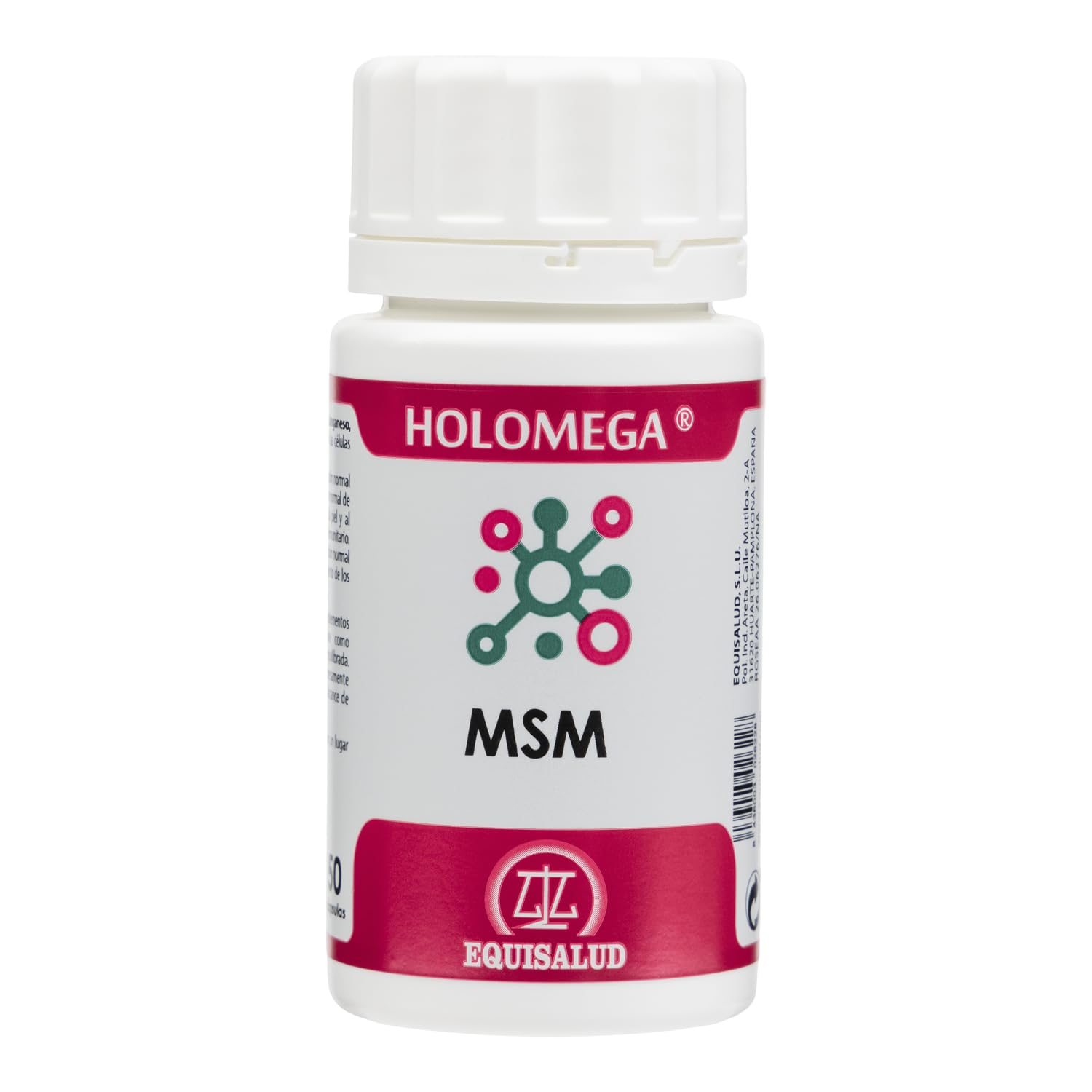 Holomega MSM de Equisalud, 50 cápsulas