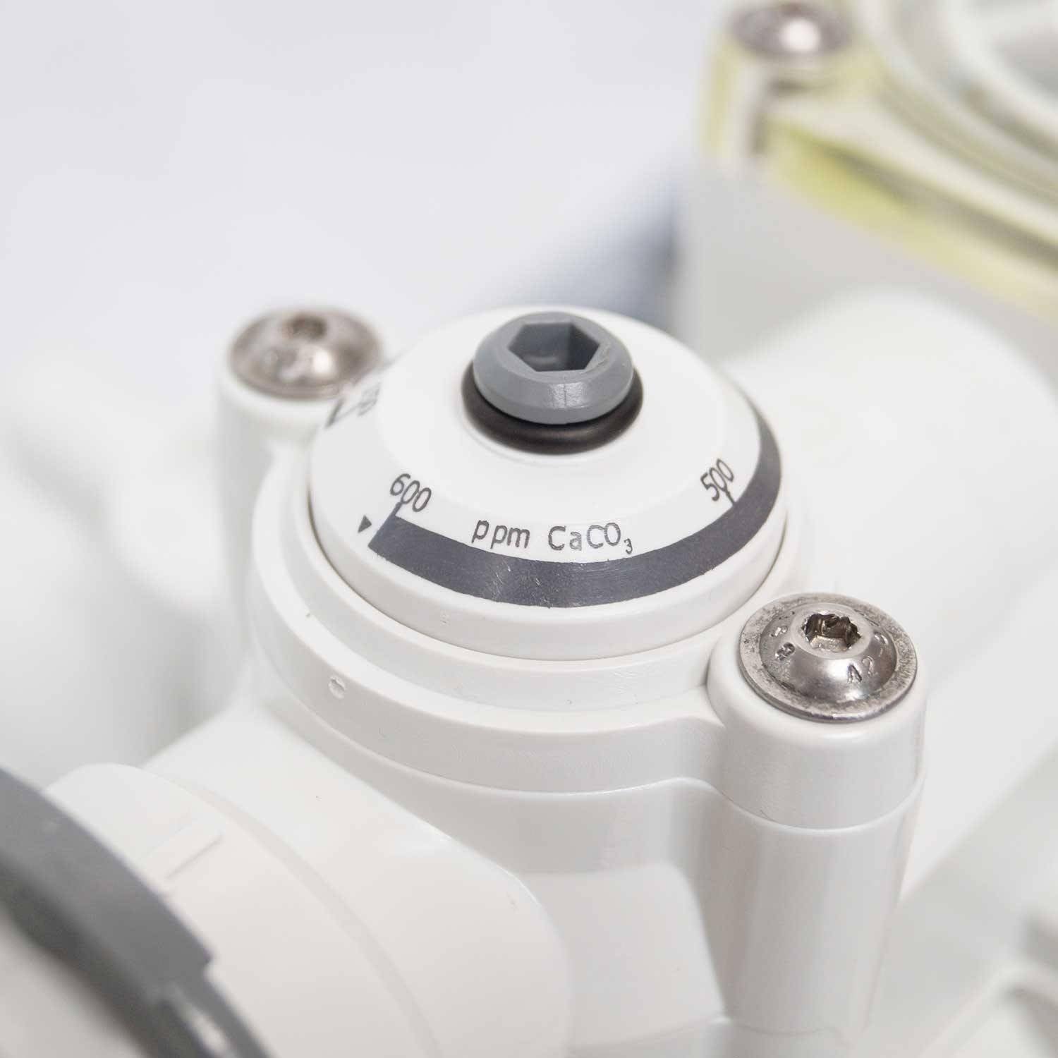 Adoucisseur d'eau sans électricité 2500 L/h 1 à 6 personnes Duplex Ultra Compact