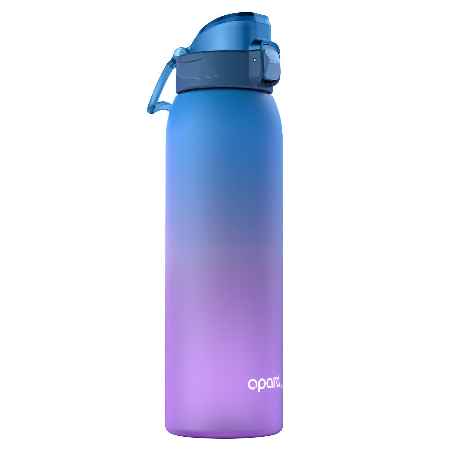 Opard Zip 1000ml Plastic Water Bottle Dishwasher Safe, Leakproof Flip-Top Lid, BPA Free Tritan, Wide Mouth Reusable Sports Water Bottle for Gym Hiking Commuting Outdoor Travel and School