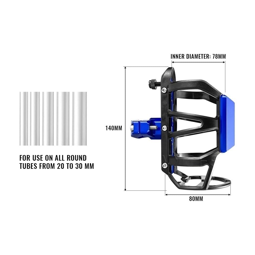 Portabotellas Motocicleta Soporte para Botella De Agua Y Bebidas para Motocicleta, para Vasos, para para Supersport 950 950S S