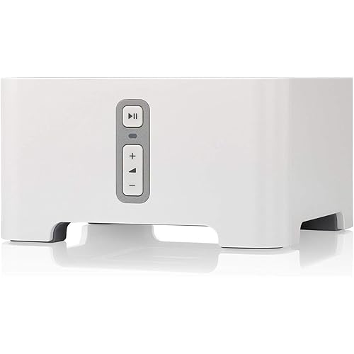 Sonos Connect Wireless Receiver Component with Alexa for Streaming Music - White (Renewed)