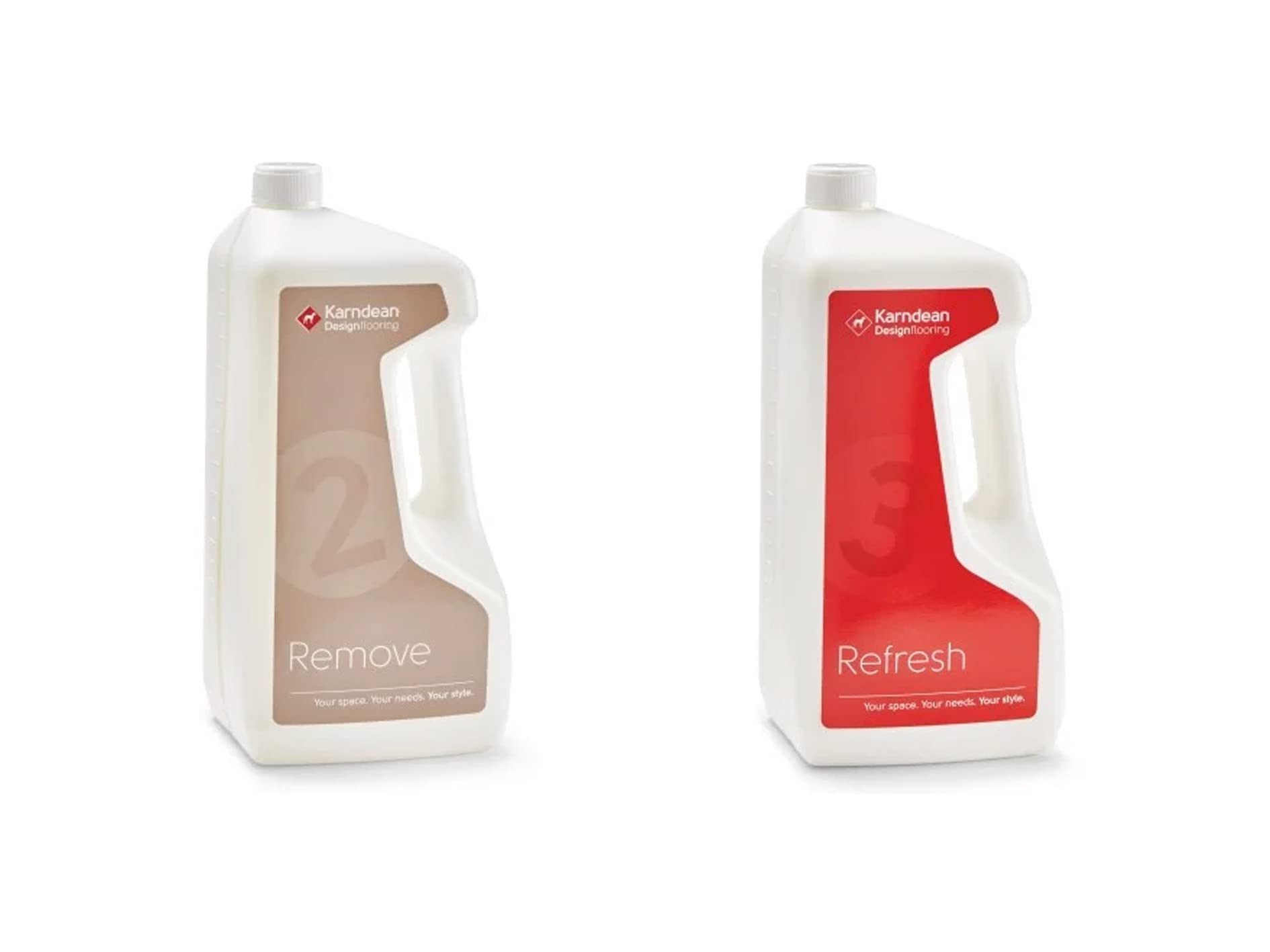 Karndean Floor Refresh Kit, 1 x 2ltr Remove Floor, 1 x 2ltr Refresh floor protector