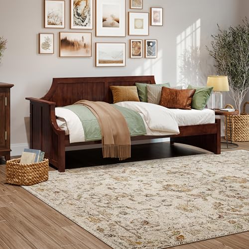 AFI Cambridge Twin Wood Daybed in Walnut