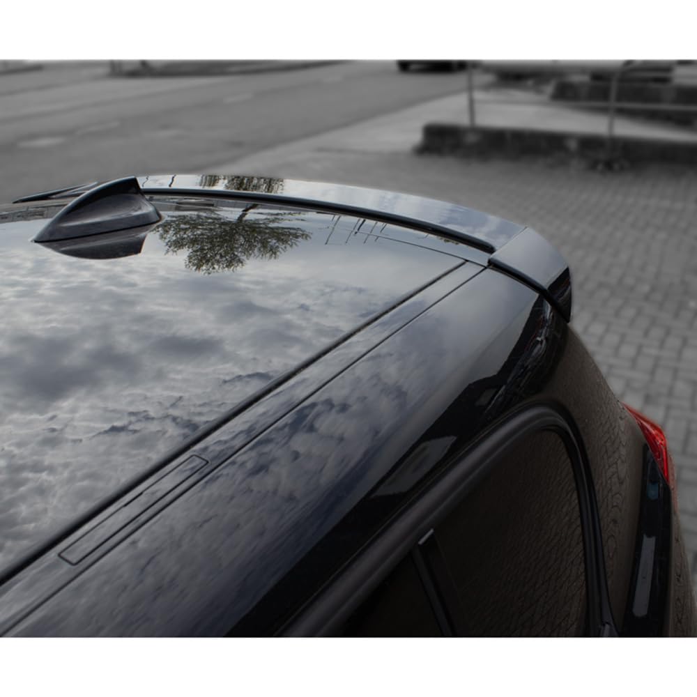 Spoiler da tetto compatibile con BMW Serie 1 F20/F21 3/5 porte 2011-2019 (ABS Nero lucido)