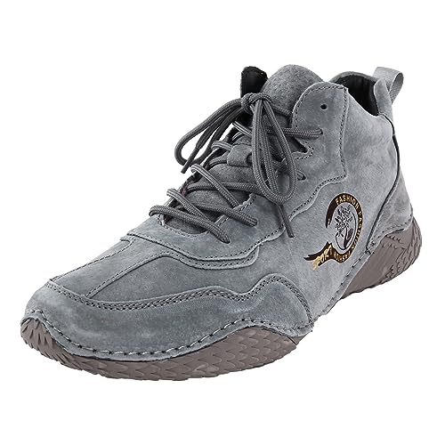 Botas de Nieve Hombre - Botas de Nieve con Forro de Piel Tallas Grandes Botas Zapatos Planos Botas Militares de Combate Bota de Senderismo Botas tácticas Militares para Hombre