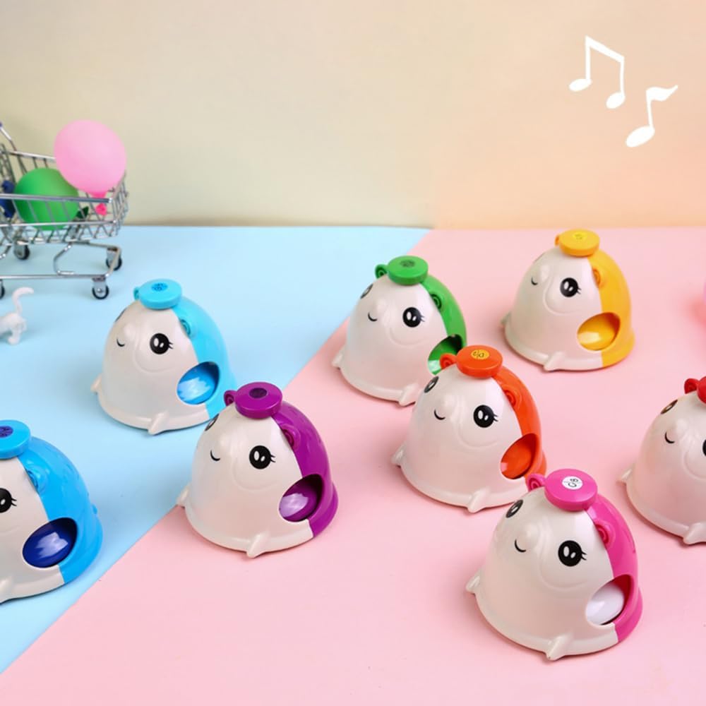 Desk Bells 8 Note Cute Mouse Colorful Hand Percussion for Musical Educational