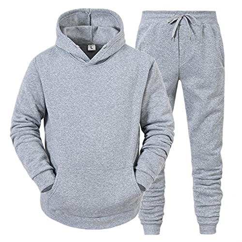 Men s Tracksuits 2 Piece Outfit Jogging Suits Set Casual Long Sleeve Sports Sweatsuits Jacket and Pants