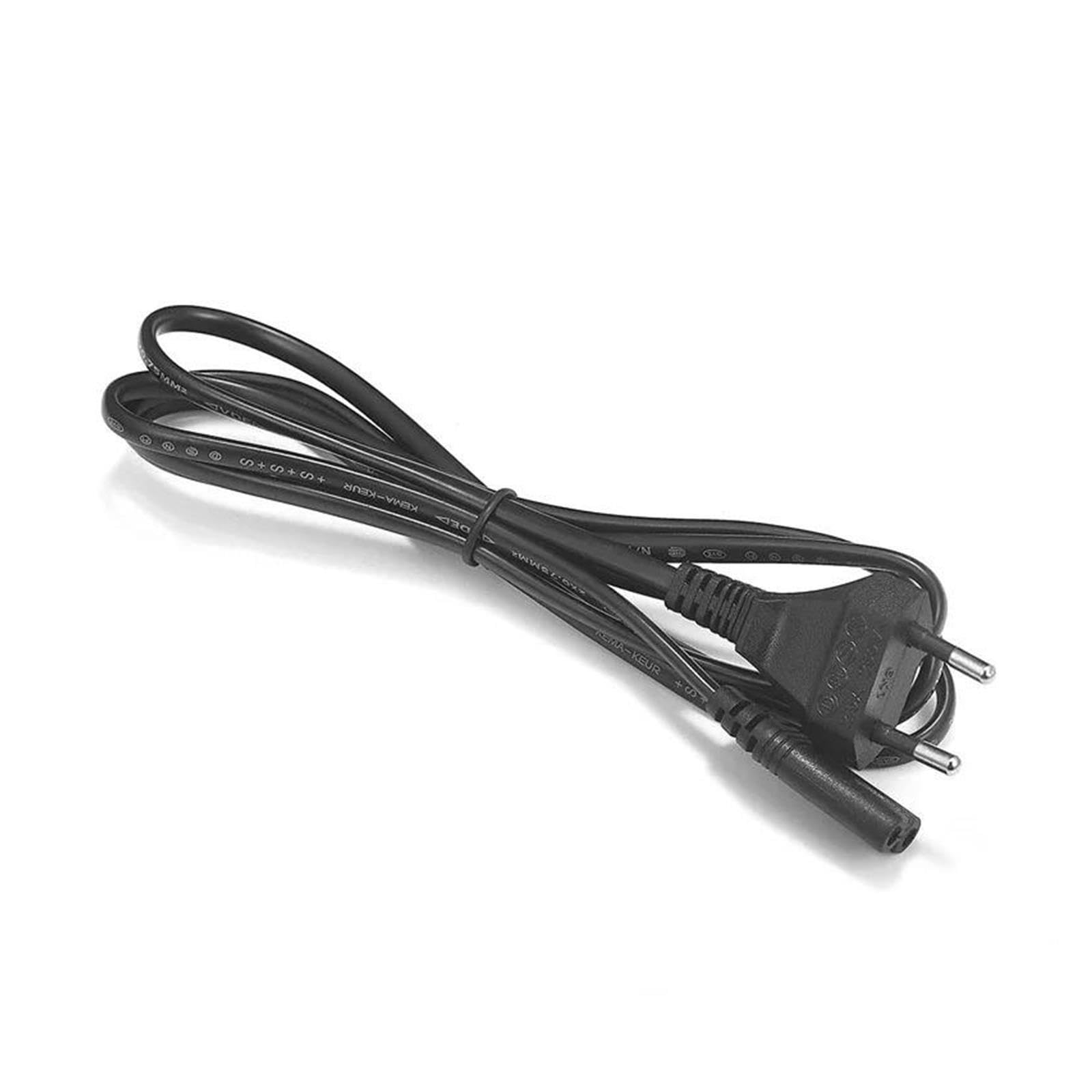 Cable de extensión UE de 0,3-10m, Cable de alimentación C7, Figura 8, Cable de CA con Enchufe Europeo, Compatible con Samsung, Fuente de alimentación for Monitor de TV(5m)