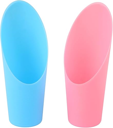 MIDELONG 2 cucharas de tierra para bonsái, vasos de plástico de 6.4 pulgadas de largo, cucharas de tierra de jardín, pequeña herramienta de