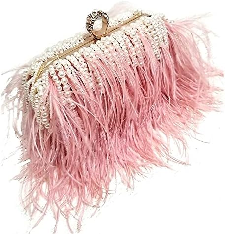 5-10meters Leather Pink Ostrich Feather Trims Skirt Ribbon Wide/8-10cm Feathers for Crafts Wedding Feathers Decoration - 10 Meters
