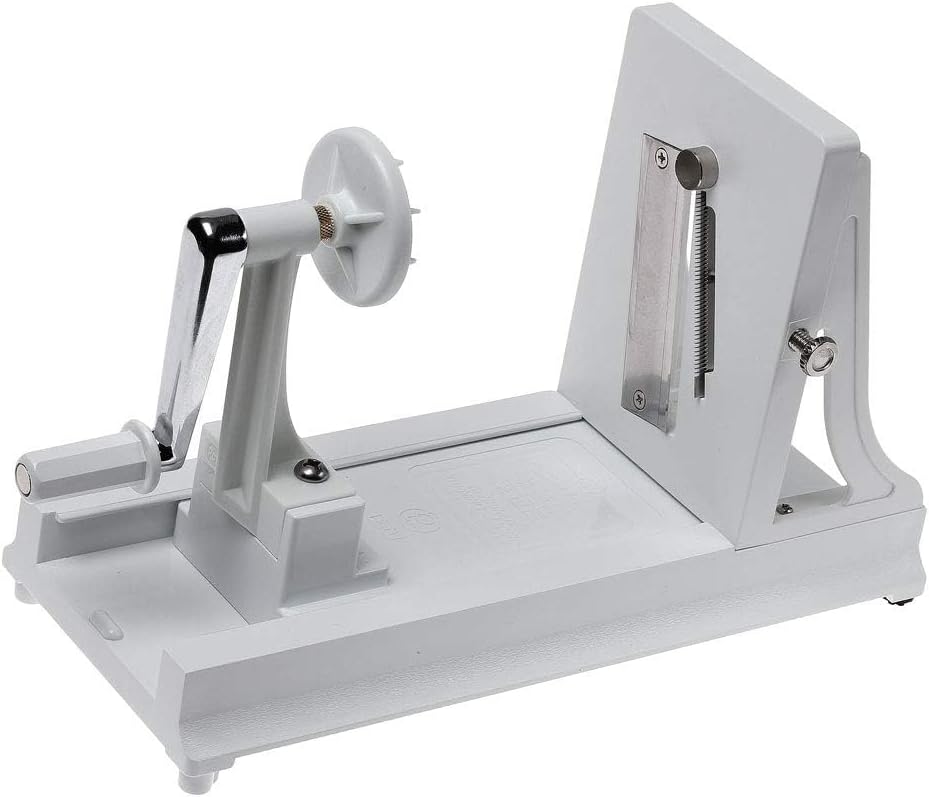 Benriner Turning Slicer, with 4 Japanese Stainless Steel Blades, White