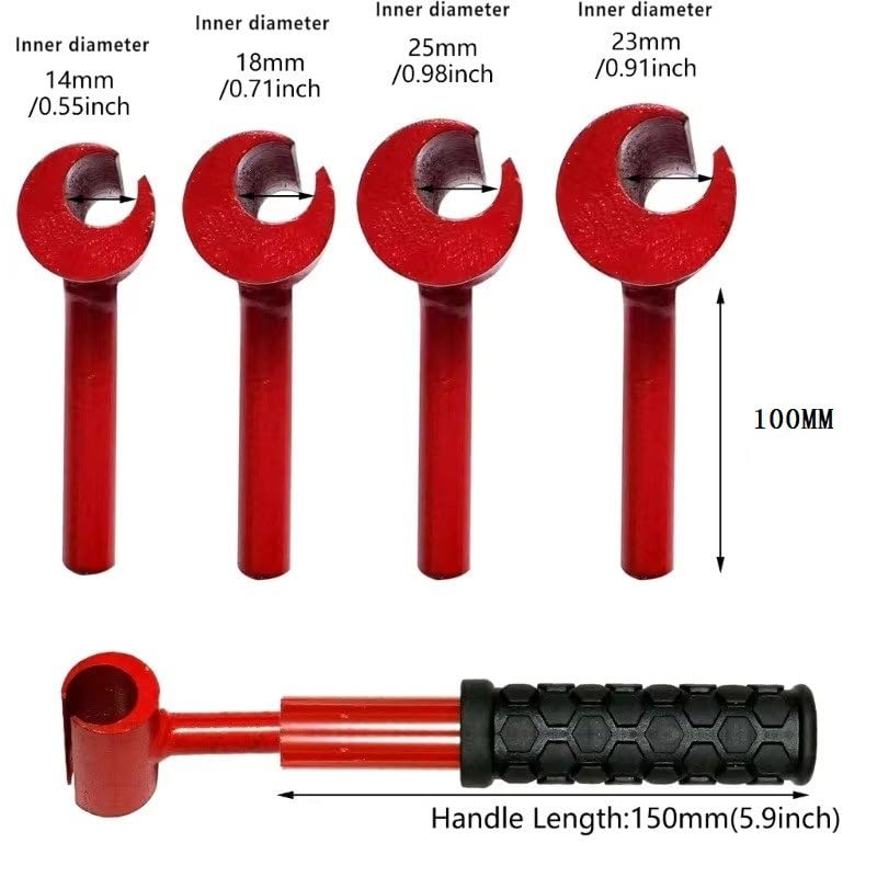 Reed Tool Thru-Bolt 2-in-1 Adjustable Ratchet Wrench 1 1/16