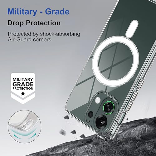 Image of Zapcase Back Case Cover for Oppo K13 Turbo 5G | Compatible for Oppo K13 Turbo 5G Back Cover | Compatible with MagSafe | Scratch-Resistant Back Cover | Clear