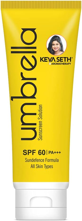 Aromatherapy Umbrella Sunscreen Solution SPF 60 and PA+++, 100 ml