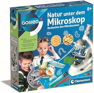 Clementoni 69804 Galileo Science mikroskop dla małego naukowca