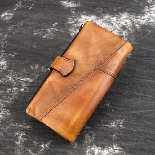 Blocking Wallets for Women Leather Long Ladies Wallet Slim Bifold Large Capacity with Zipper Pocket4