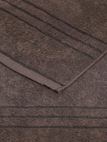 Image of Monte Carlo Brown Solid 340 GSM FS 1 Car Towel (Width 90 CM X Length 180 CM) 2