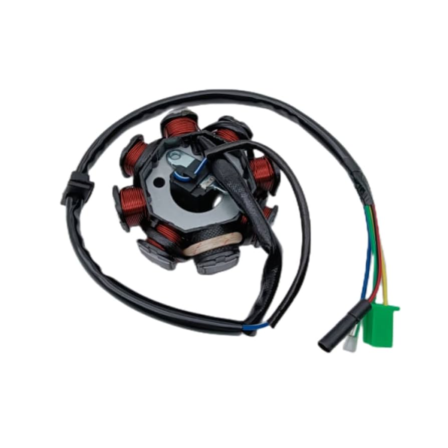 Amazon.com: GY6 125cc 150cc 8 Coil Magneto Alternator Stator