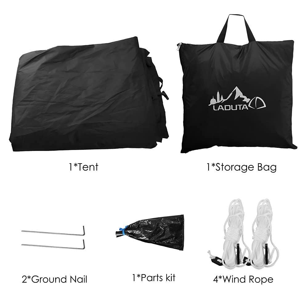 GJCrafts Tente de hayon de Voiture, Imperméable,Coupe-Vent,Résistante aux UV,Anti-Moustique Tente de Camping d'automne pour Le Camping de Barbecue, Faire de la pêche pour Divers modèles de SUV