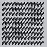100 Pack 1 inch Universal Filler Plate for Siemens Eaton Cutler Hammer Square D Schneider ECQF3P, DFFP1A, PF1CP BRFPP 1" x 2.5" Blank Flush Cover Circuit Breaker Panel CA