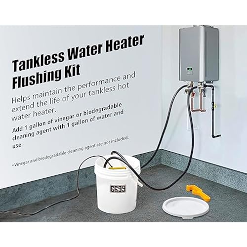 Tankless Water Heater Cleaning Kit Just Add Vinegar