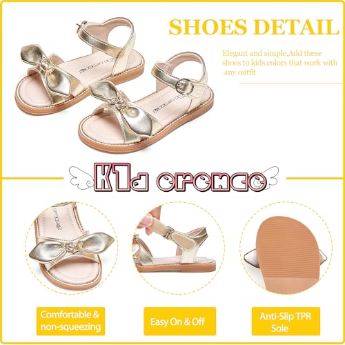 Image of Kiderence Toddler Girls Sandals Little Girls Kids Shoes Girls Sandals Toddler