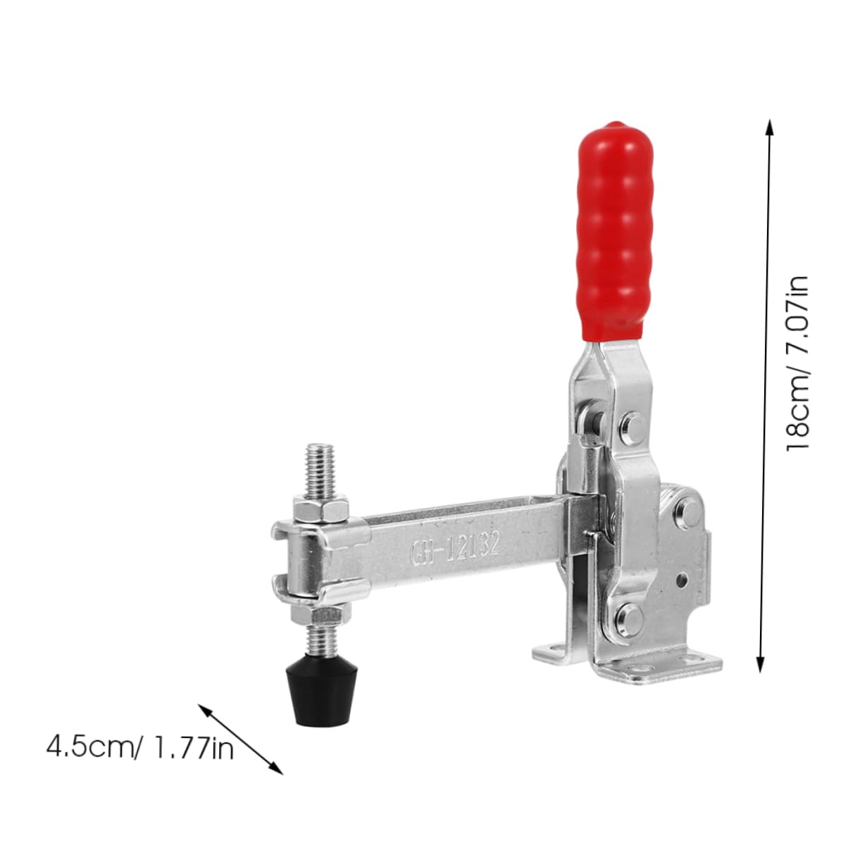 LIFKOME 2pcs Woodworking Fixed Clamps Hand Toggle for Accurate Woodworking and Welding Projects