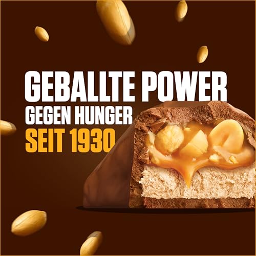 Snickers Schokoriegel, Erdnüsse, Karamell, Eine Packung á 5 Riegel | Fußball Snack | (1 x 5 x 50 g) 6