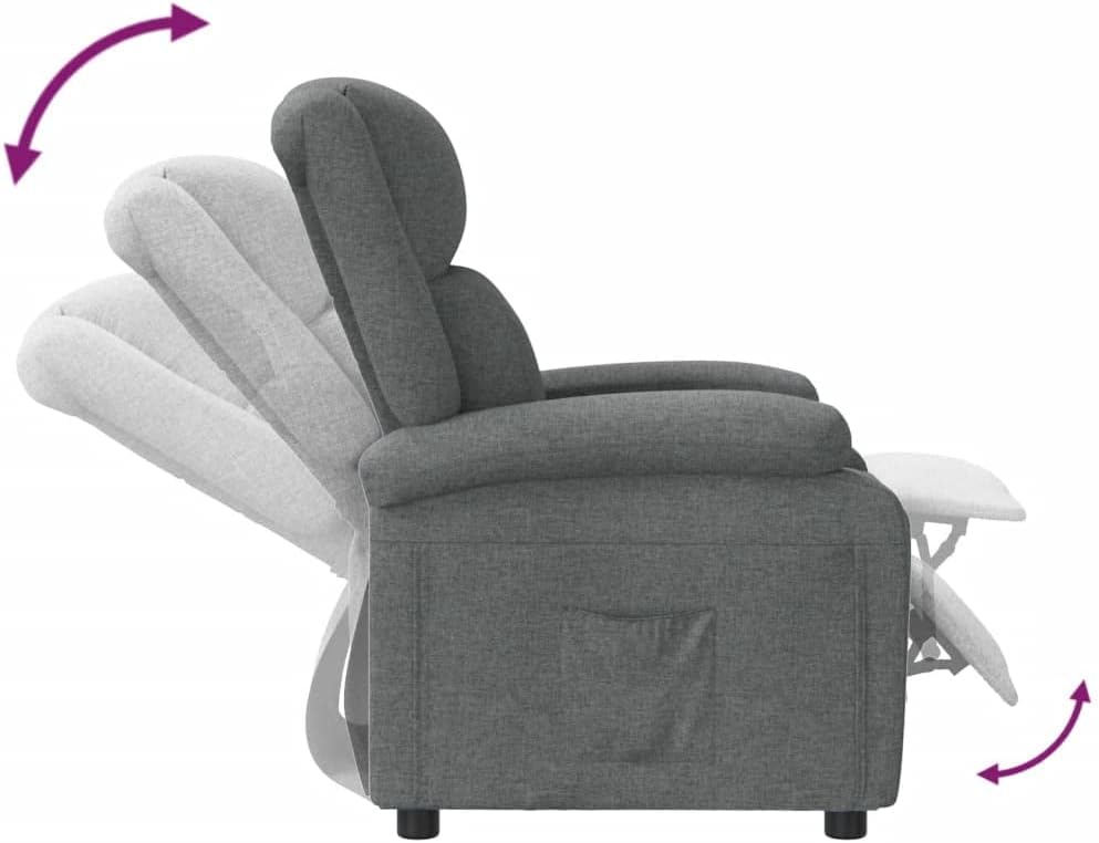 Fauteuil inclinable présentant plusieurs positions d'inclinaison
