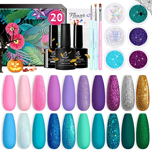 Mermaid 20 Colors Soak Off Gel Polish Kit