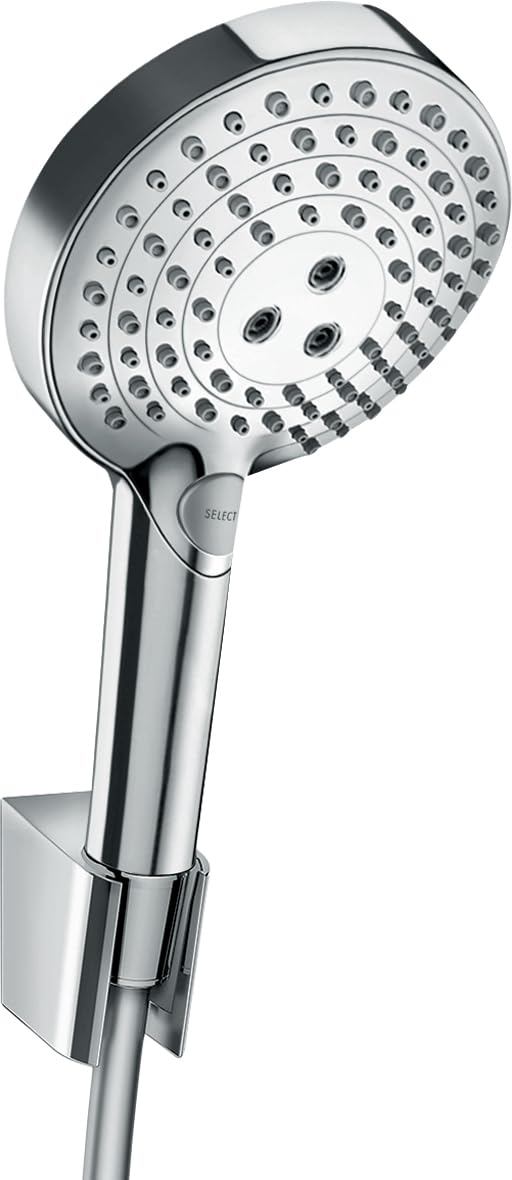hansgrohe Raindance Select S Shower holder set 120 3jet PowderRain with shower hose 160 cm