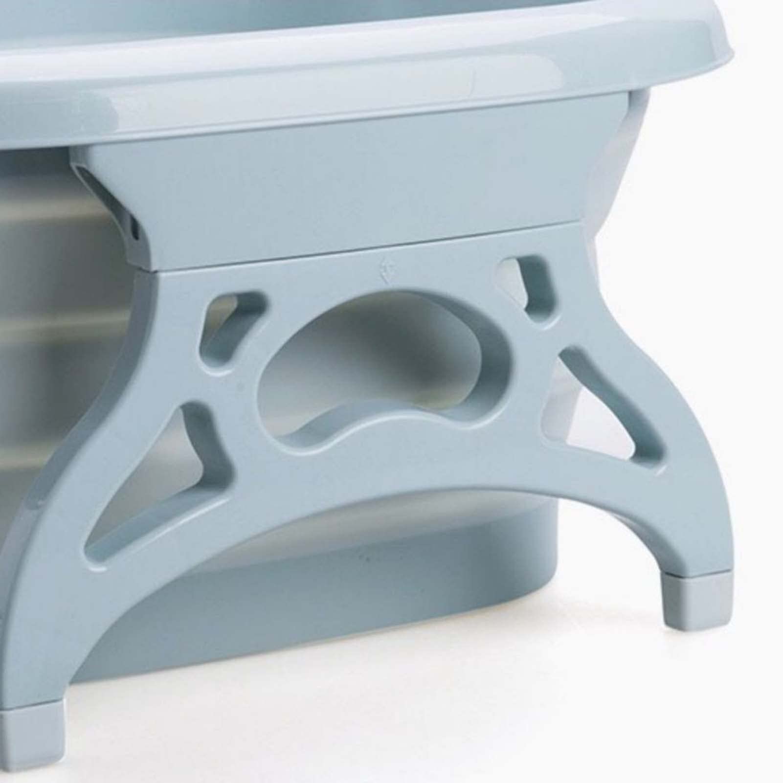 Vasca Bagno Pieghevole per Piedi con 4 Rulli Massaggianti, Vasca Bagno Portatile per Immersione dei Piedi, per Viaggiare a Casa, Alleviare lo Stress Dal Dolore, Adatta per Atleti (Verde