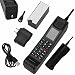 Higoo(tm) New Classic Old Vintage Retro Brick Cell Phone Mobile Phone Tri-band Dual SIM Dual Standby GSM900/1800/1900MHz Black