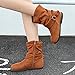 Zapatos De Mujer,RETUROM Botas De Mujer Botines Mujer Invierno OtoñO Negro Plano...