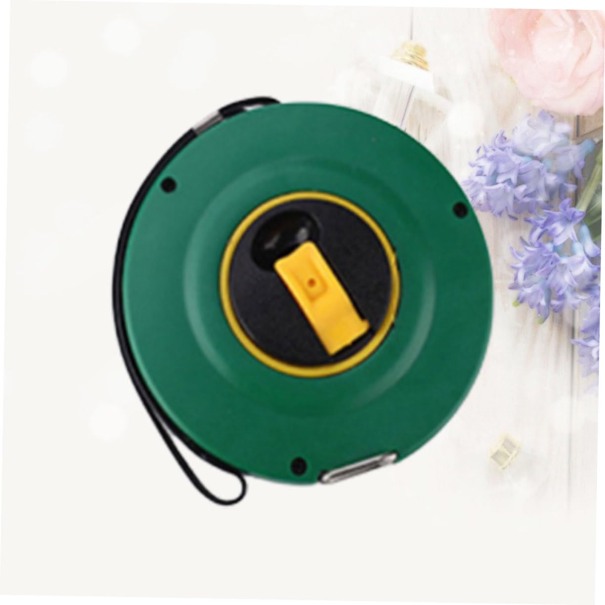Metro a Nastro Retrattile 50m in Metallo, Verde, Hand-operated | Misura 30000mm e 50000mm, Design a Rullo per Stoccaggio Semplice, Uso Professionale in Cantiere