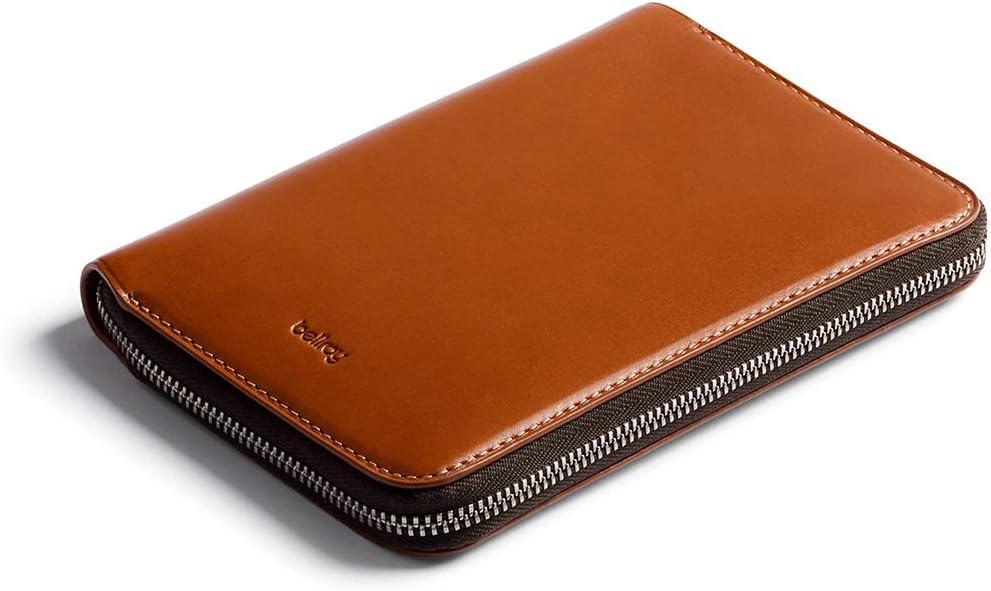 Bellroy Travel Folio (Zippered Leather Passport & Travel Document
